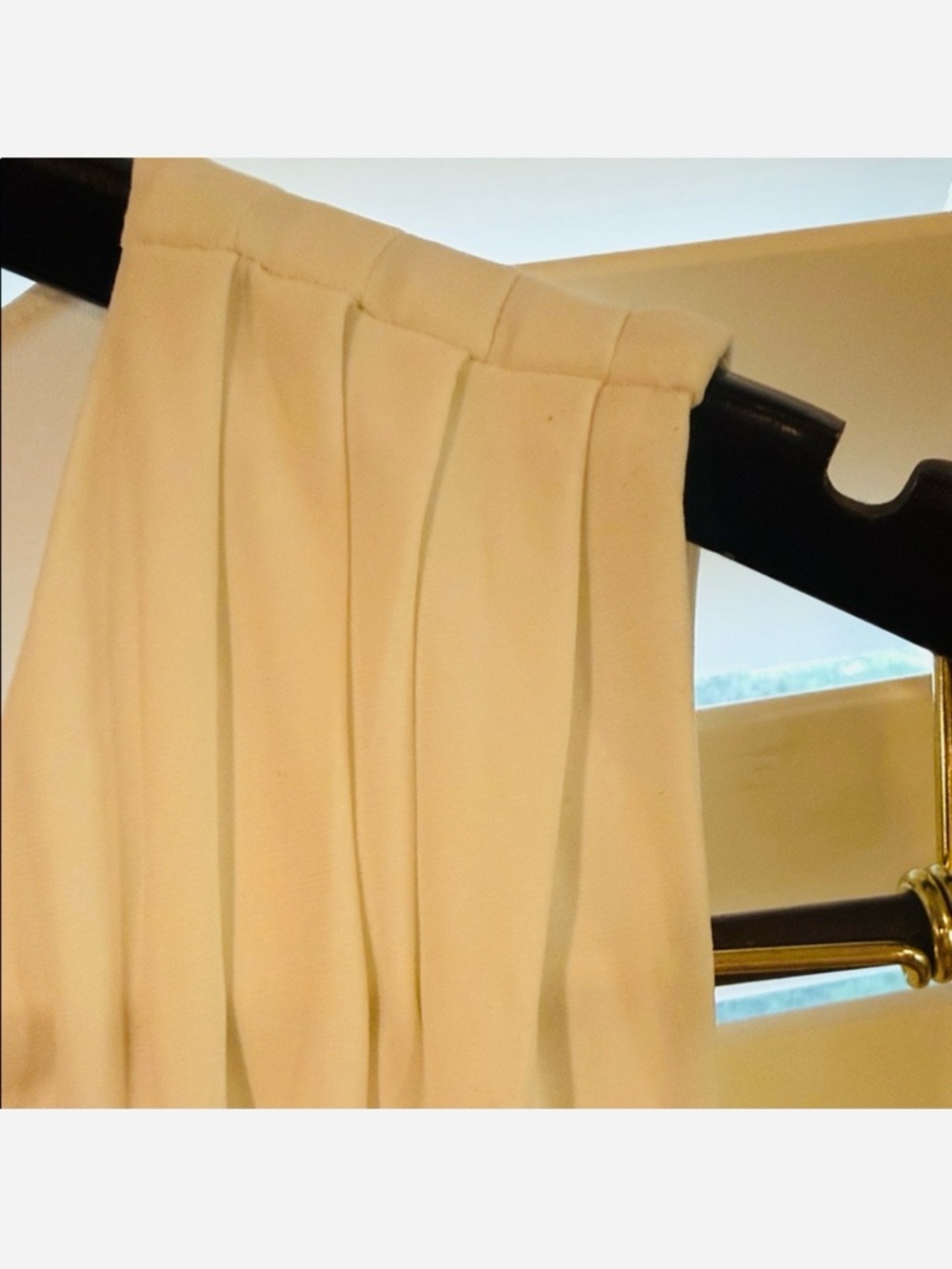 Express Ivory Wrap Bodysuit - Picture 3 of 6